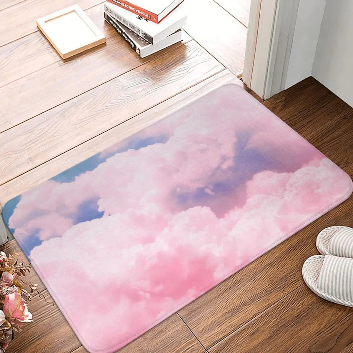 

Дверной коврик Candy Sky Decor, ковер в скандинавском стиле, коврик для ванной, нескользящий входной, гостиной, дома, кухни, ванной комнаты, водонеп...
