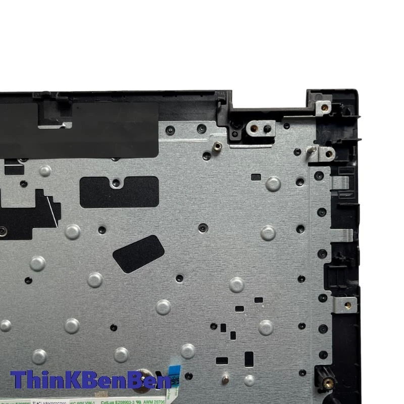 Фото Черный верхний корпус (пальмрест) для русской клавиатуры Lenovo Ideapad C340 Flex 14 IWL API IML 5CB0S17418 №2