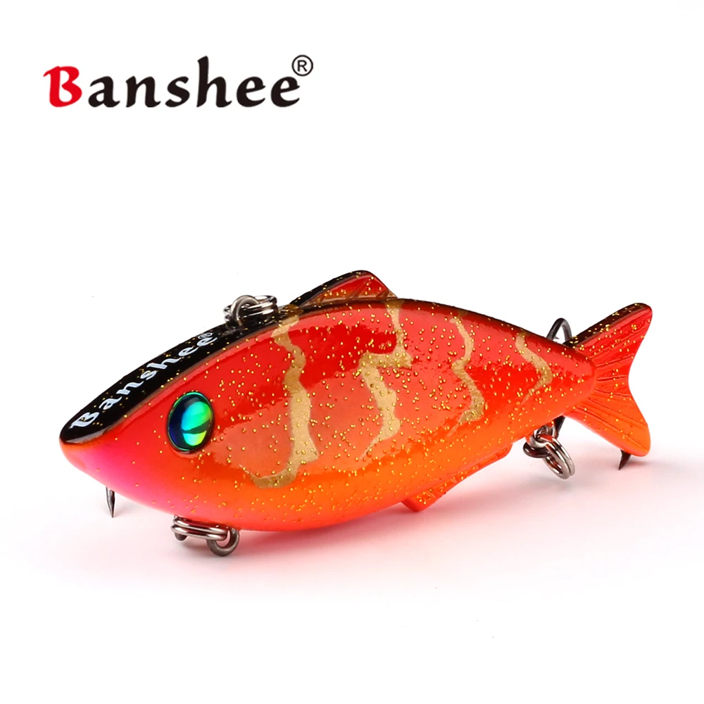 Banshee 80 мм 16 г Vibe кренкбейты приманка для рыбной ловли воблер со звуком погремушка