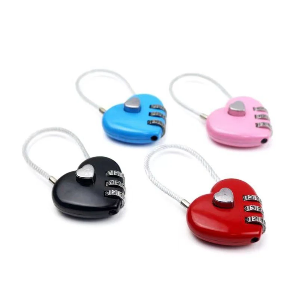 

Замок с кодовым замком из Проволочной веревки, оптовая продажа, Свадебный замок