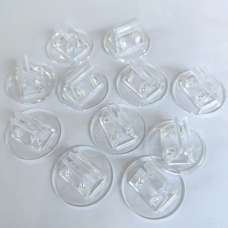 

10 шт., пластиковые держатели для карт, 20 мм