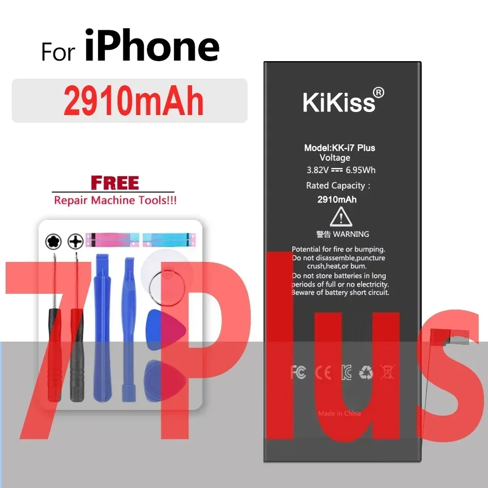 Аккумулятор для телефона IPhone 6S 7 8 6 Plus 5S 5 SE 6SP 7P 8P 6P Сменная батарея большой емкости