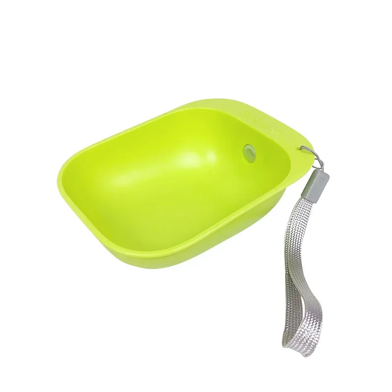 Портативная поилка для домашних животных пластиковая миска воды кормушка
