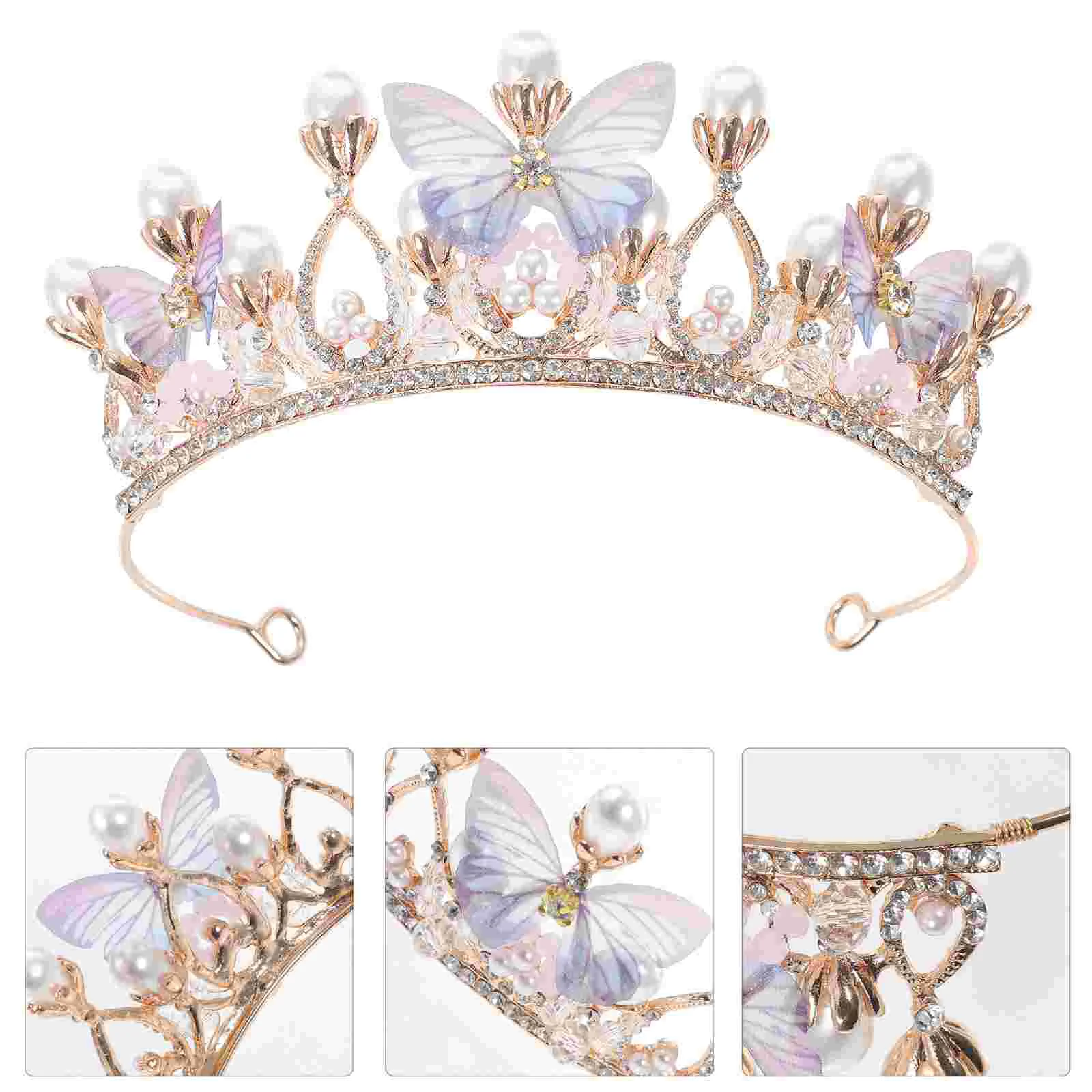 

1 шт. обруч для волос повязка для волос для девочек Корона модный головной убор повязка для волос для девочек для детей вечерние для девочек