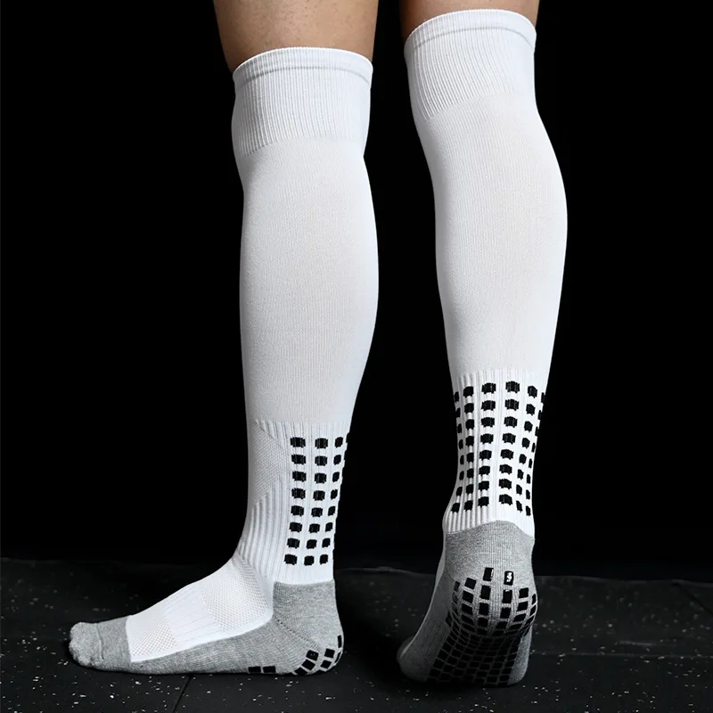 New Men and Women Non-Slip Soccer Socks Breathable Knee High Towel Bottom Cycling Hiking Sports Training Long Football Socks