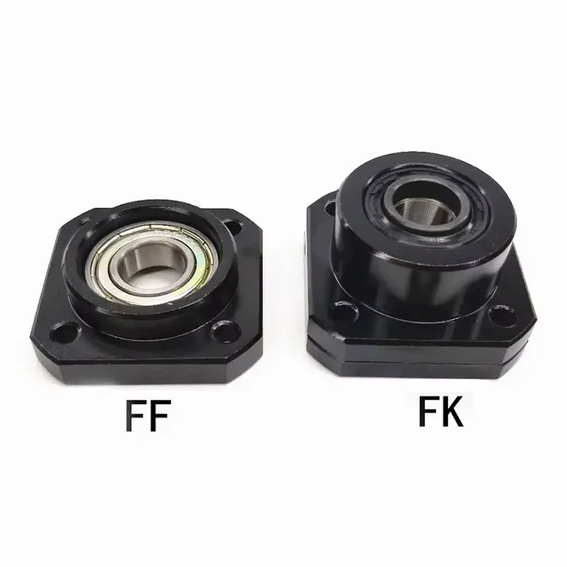 Фото FK12 FF12 FF20 FF30 FK20 FK30 Шариковый винт Подшипник седла Шариковый винт Концевая опора Блок для шарикового винта с ЧПУ Часть №2