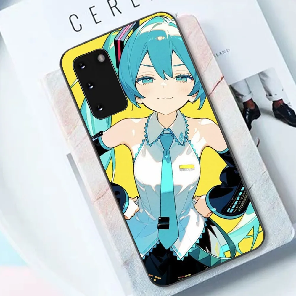 Милый чехол для телефона H-Hatsune M-Miku Samsung S 9 10 20 21 22 23 30 24 Plus Lite Ultra FE S10 Fundas