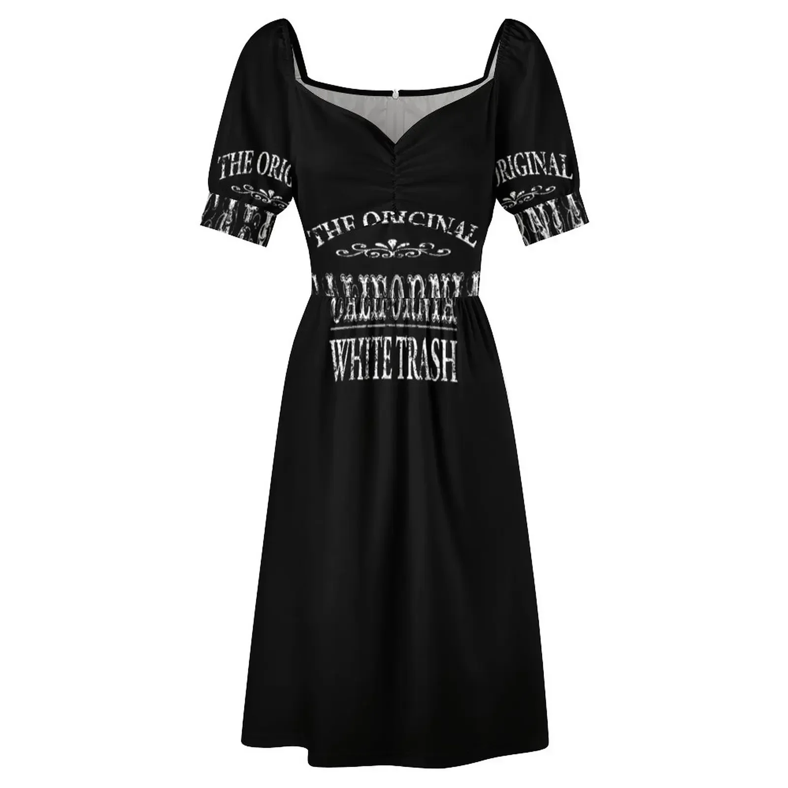 Забавное платье без рукавов Redneck California Trailer Park летнее женское модное фиолетовое