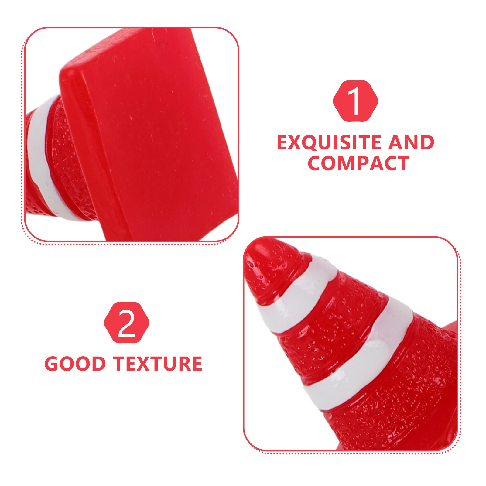 20 шт. дорожные конусы украшения мини-мусорный бак строительные мультяшные