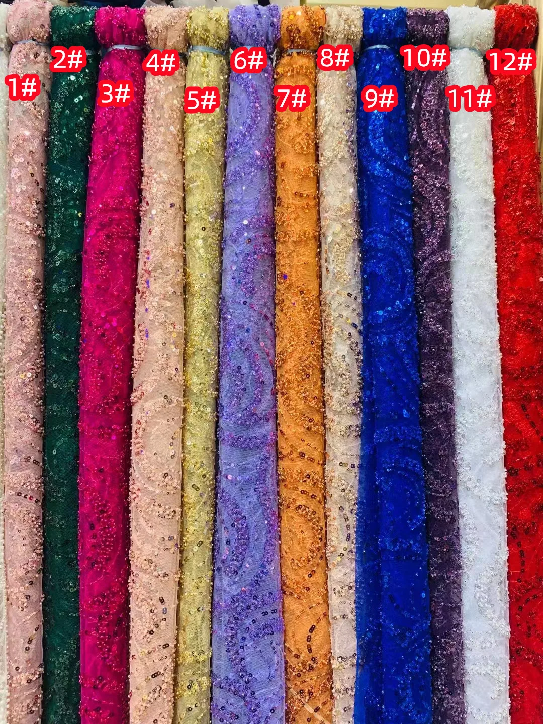 Новое Европейское и американское кружево с вышивкой бисером роскошное вечернее