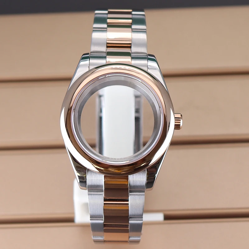 Корпус для часов 36 мм 40 ремешок детали из сапфирового стекла Seiko nh34 nh35 nh36 nh38 Miyota 8215