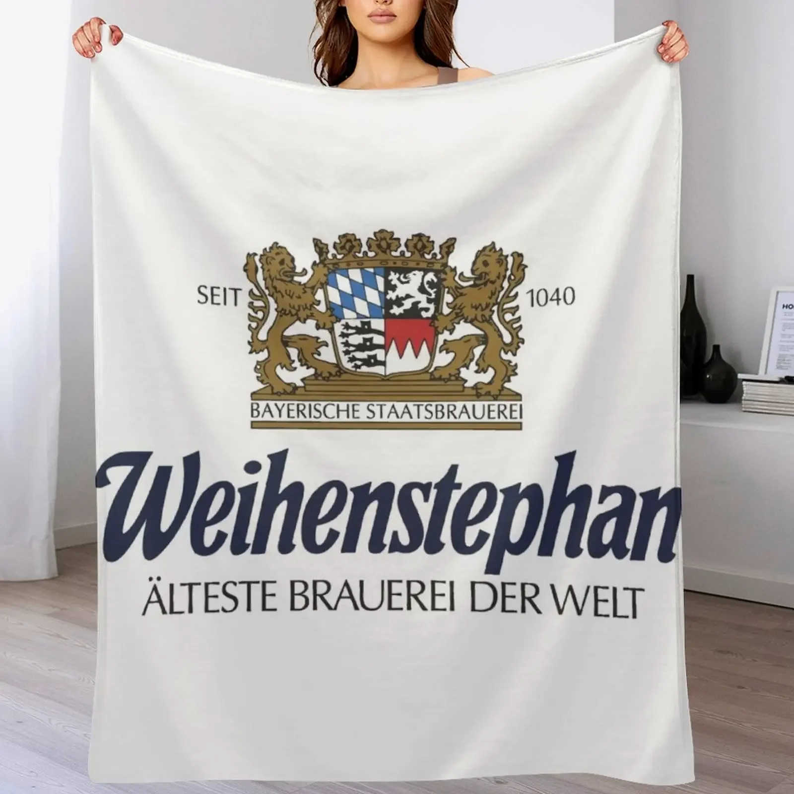 Weihenstephaner Hefe Weissbier плюшевое одеяло