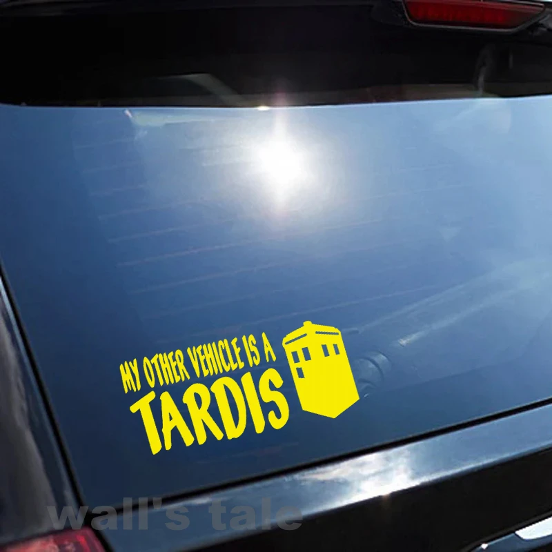 Мой другой автомобиль-наклейка TARDIS наклейка на автомобильное окно бампер