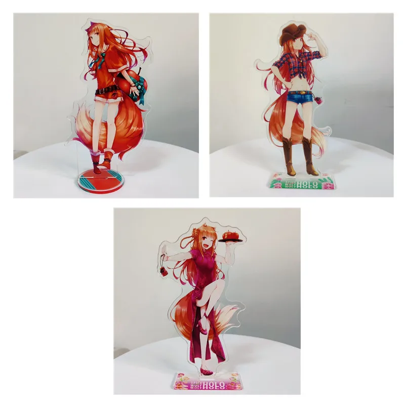 Новинка аниме-фигурка Спайс и волк косплей двусторонняя акриловая подставка