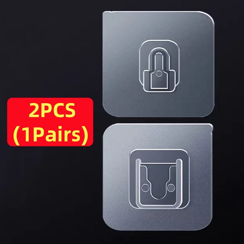 

Прочные бесследные крючки из ПВХ, 1/5/10/20 пар