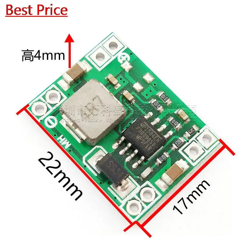 

Dhl 200Pcs Dc-dc Power Supply Module 3a Step-down Module Buck Module 24v-12v 9v to 5v Fixed Output
