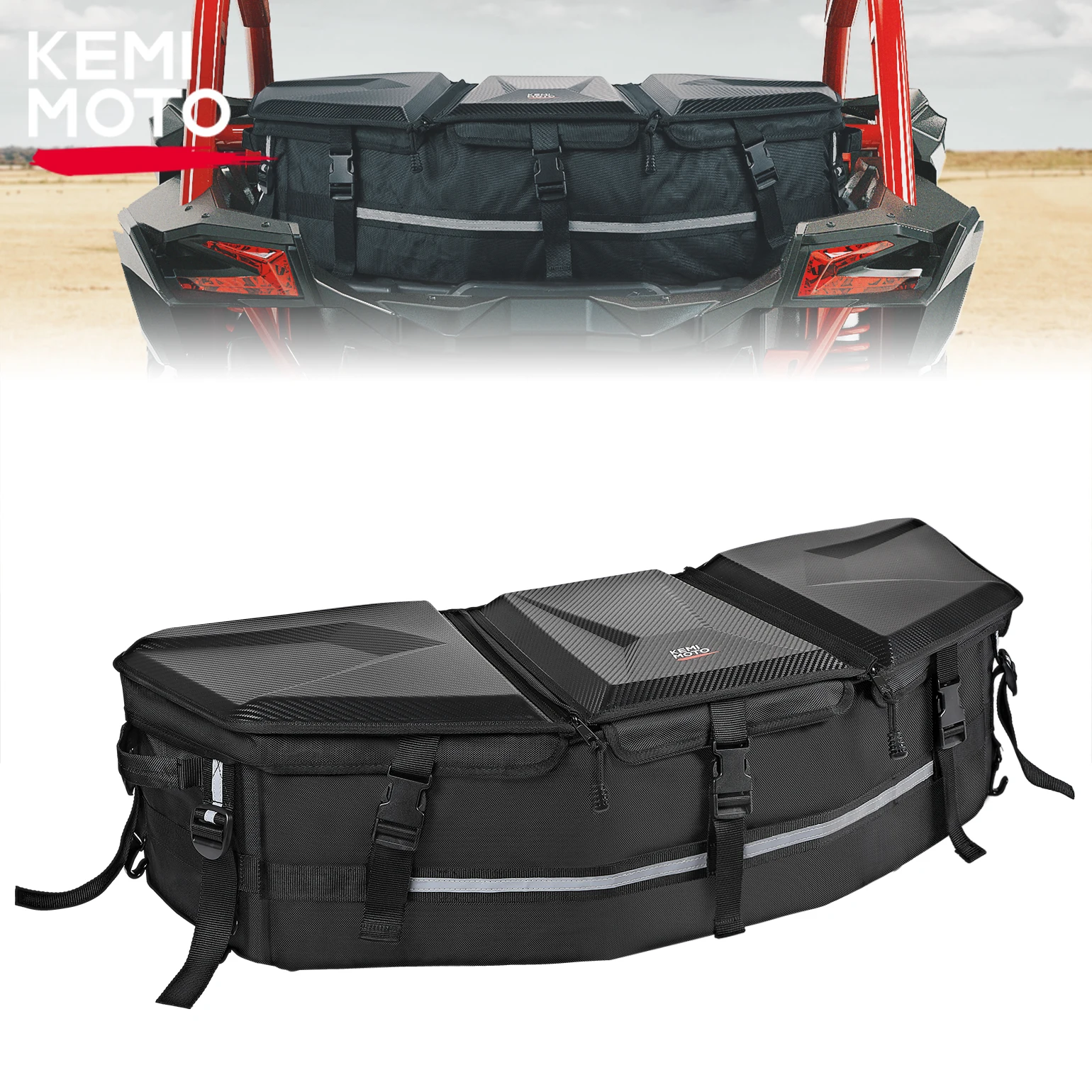 Задняя сумка для хранения UTV/ATV 13Gal для Can-am Maverick X3 Max 1000 Commander Outlander Renegade 500 650 800 G2/G2S #715002923