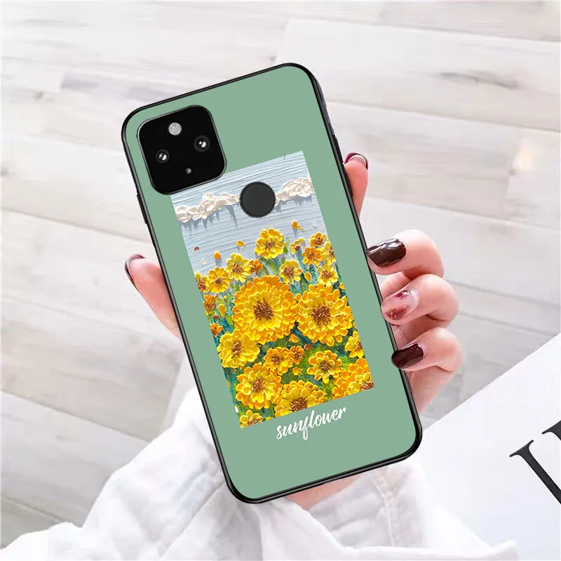 Цветочное облако устройство для телефона Google Pixel 7a 8 7 Pro 6A 6 8A 5A 4A 3A 5 4 3 XL