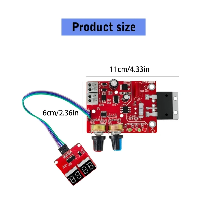 Плата контроля времени для аппарата точечной сварки 100A/40A управления сваркой Curre