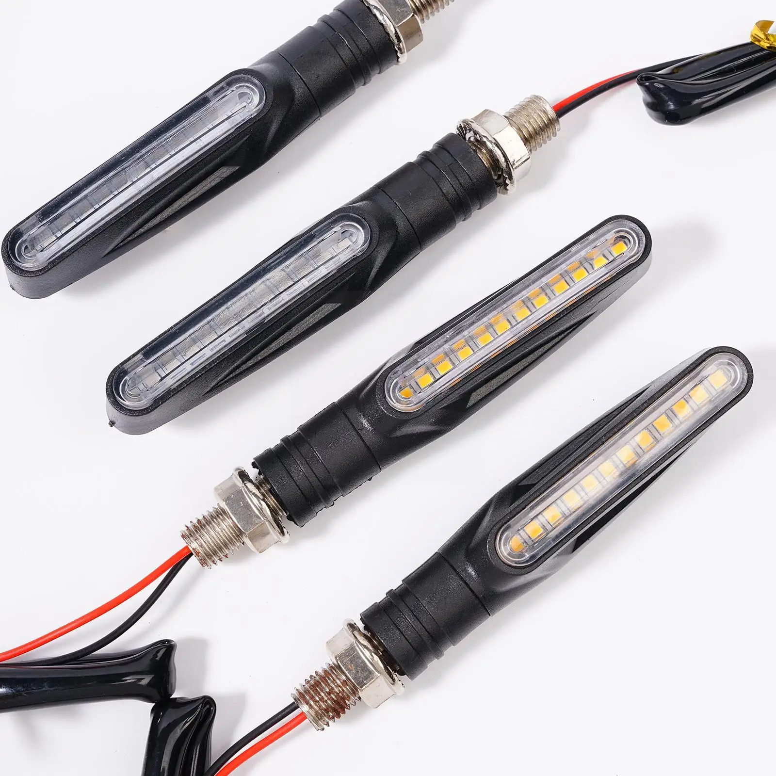 

12v Led Motorcycle Turn Signal Light Waterproof Personalized Ignal Indicator Lights Led For Motorcycle Modification Lamp F6s2