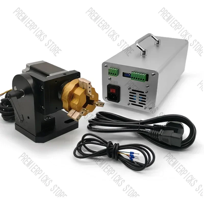 Лазерная маркировочная машина стол для гравировки вращающийся вал кольцо