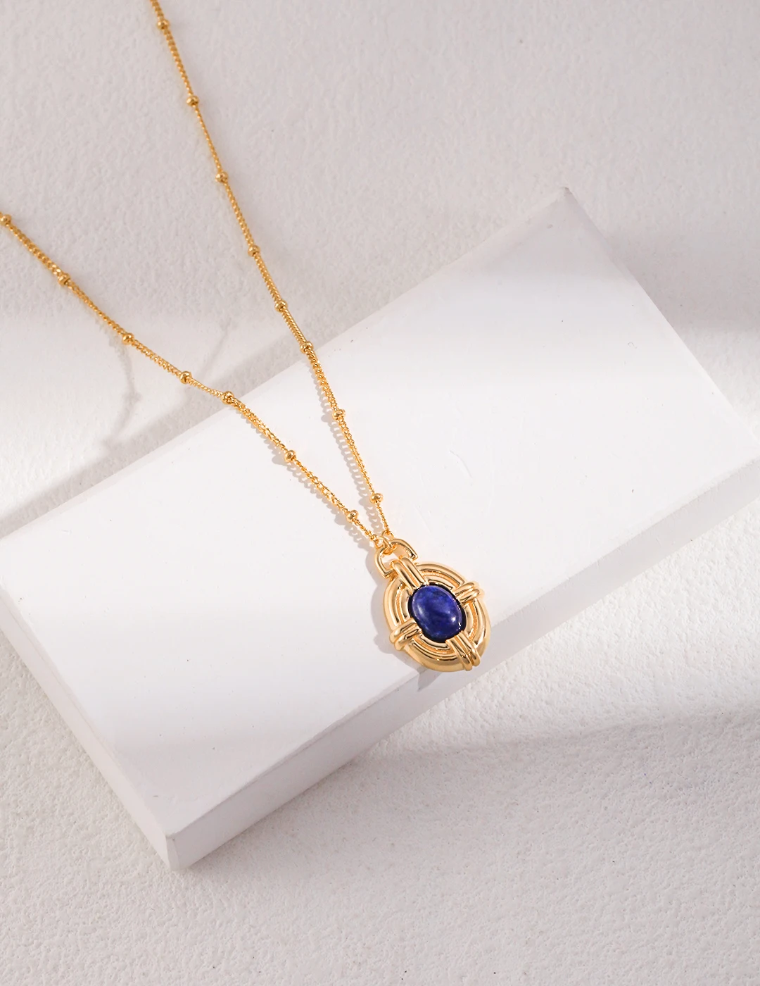 

Lapis Lazuli Necklace in Sterling Silver