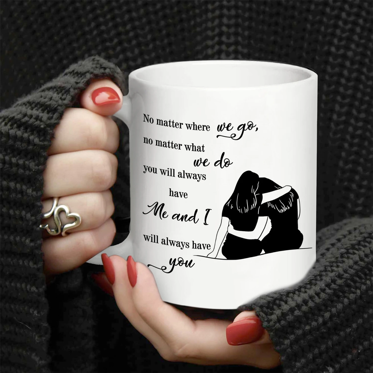 Вы всегда будете иметь меня и я буду у вас! -Подарки для друзей уходя друзья 11