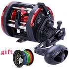 Катушка для спиннинга, для морской рыбалки, макс. нагрузка 28 кг, 3,8: 1, DTR-3040, с левойправой рукой, 3 + 1BB