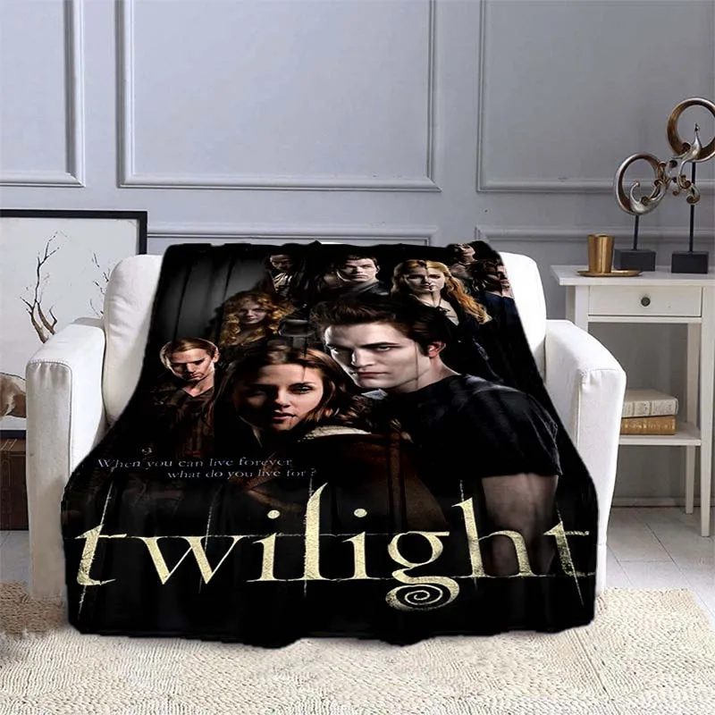 

Movie Twilight Graphic Print Soft Blanket Flannel Blanket Sofa Chair Throw Blanket Travel Blanket blankets for beds
