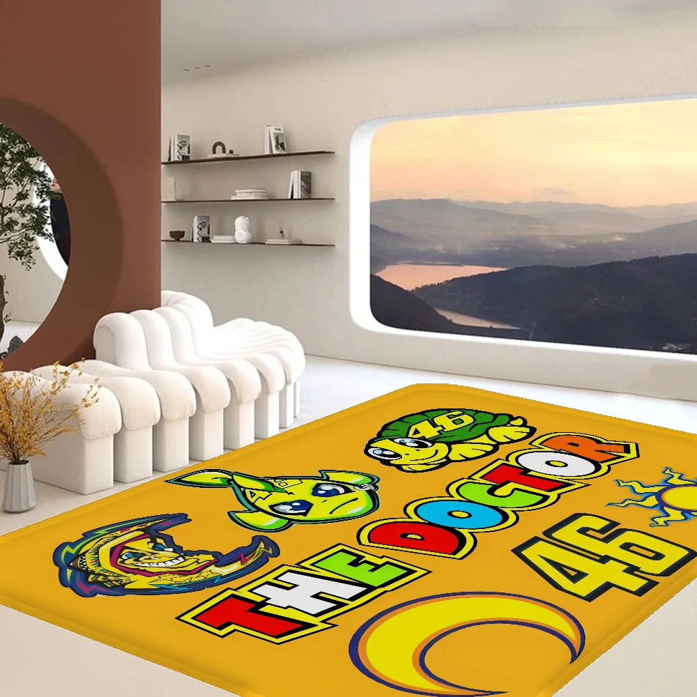 Противоскользящий Напольный Коврик Valentino R-rossis 46 Ковер Из Полиэстера В