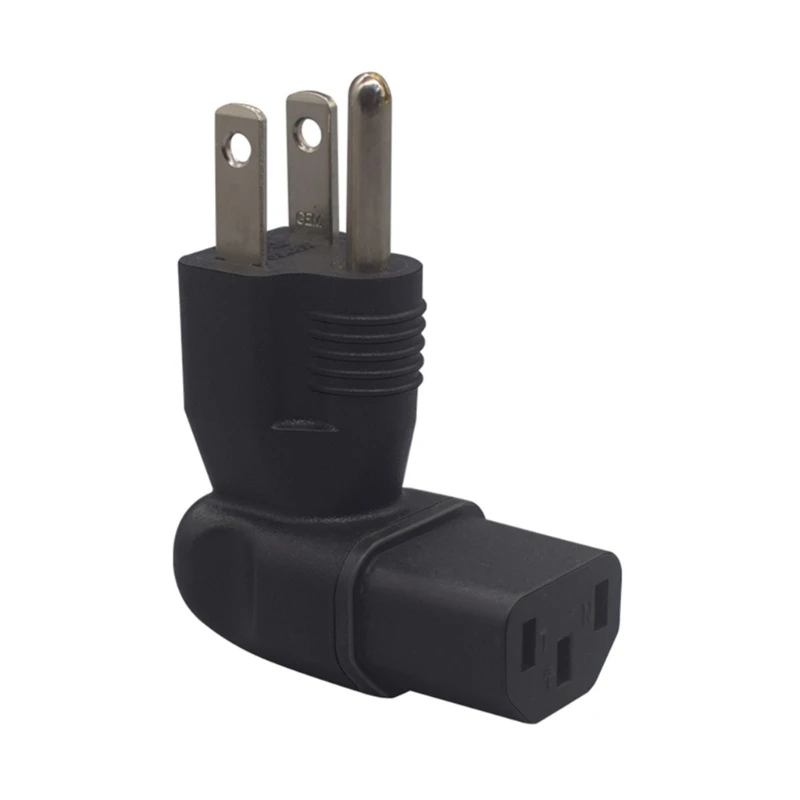 Адаптер удлинителя питания IEC320 C13 в Nema 5-15P США, 3-зубчатый разъем