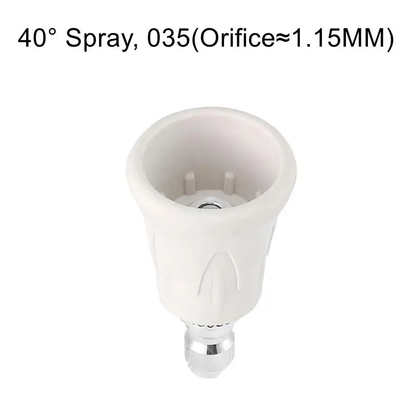 

Насадки-распылители Для Автомойки С Мягким Резиновым Чехлом Для Моек Высокого Давления 1/4 Дюйма DN8