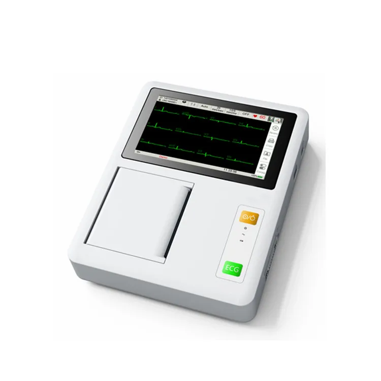 

Дешевые больничные Медицинские Портативные 3 канала ЭКГ электрокардиограф сенсорный экран цена