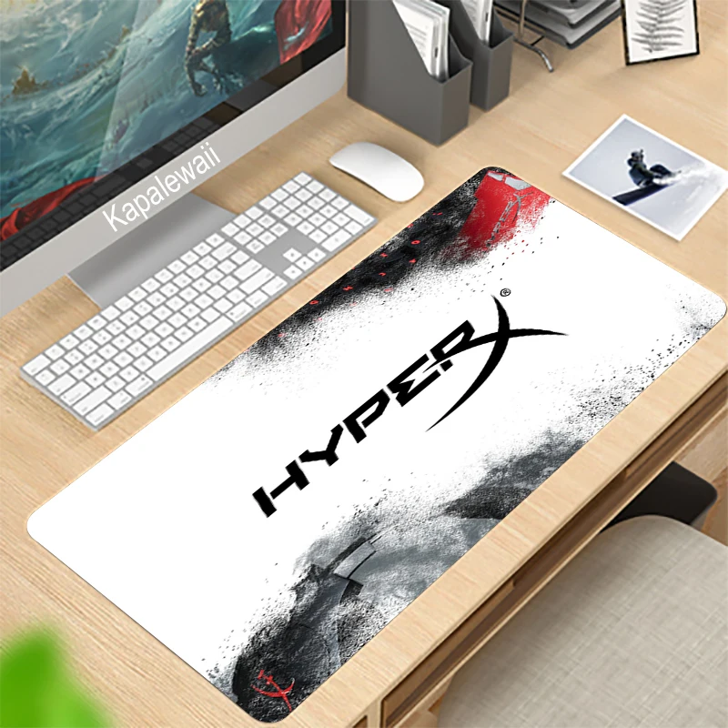 

HyperX Creative Personality Game Mouse Pad Large Size Gradient Desktop Keyboard Lock Border Washable Rubber Pad Gaming Carpet