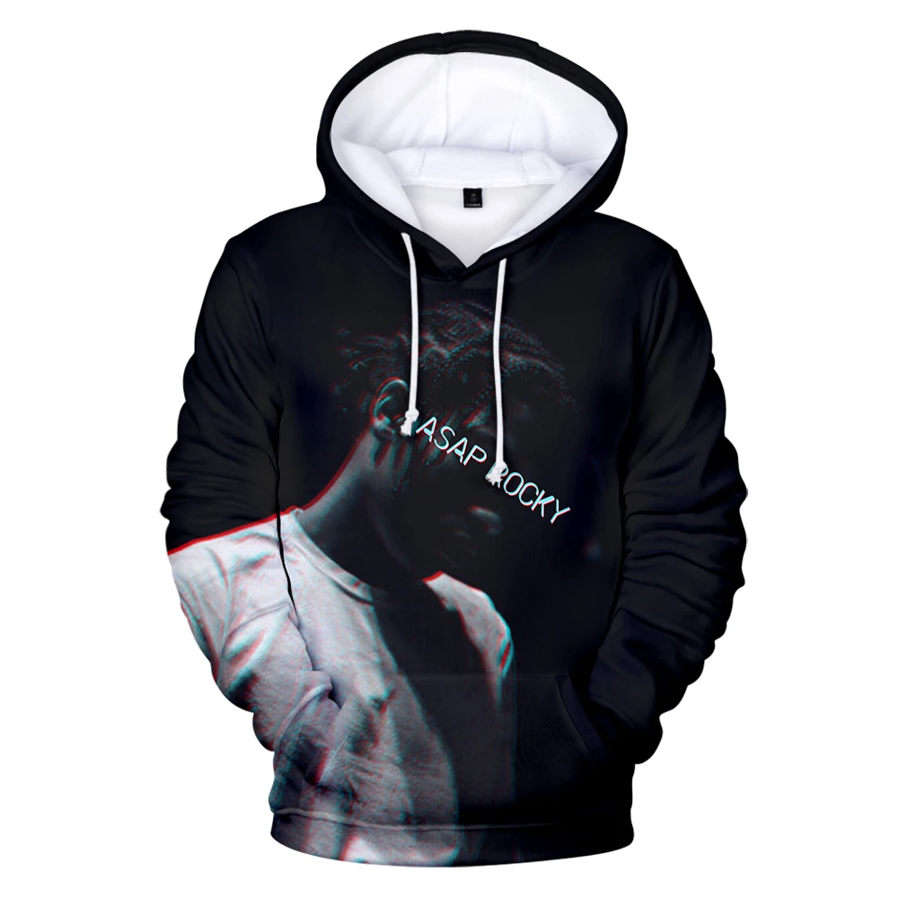 

Hot Harajuku Rapper Singer A$AP ROCKY Sweatshirt Hoodies Men/Women Autumn Winter Hip Hop Fashion Clothing High Quality Tops