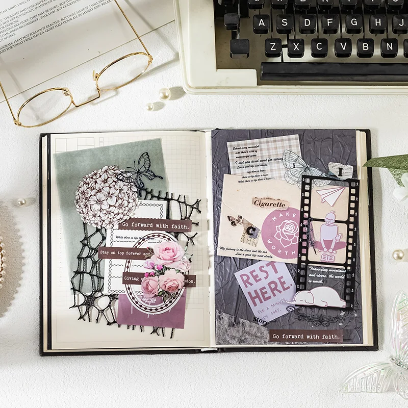 6 шт./партия декоративные бумажные блокноты для записей