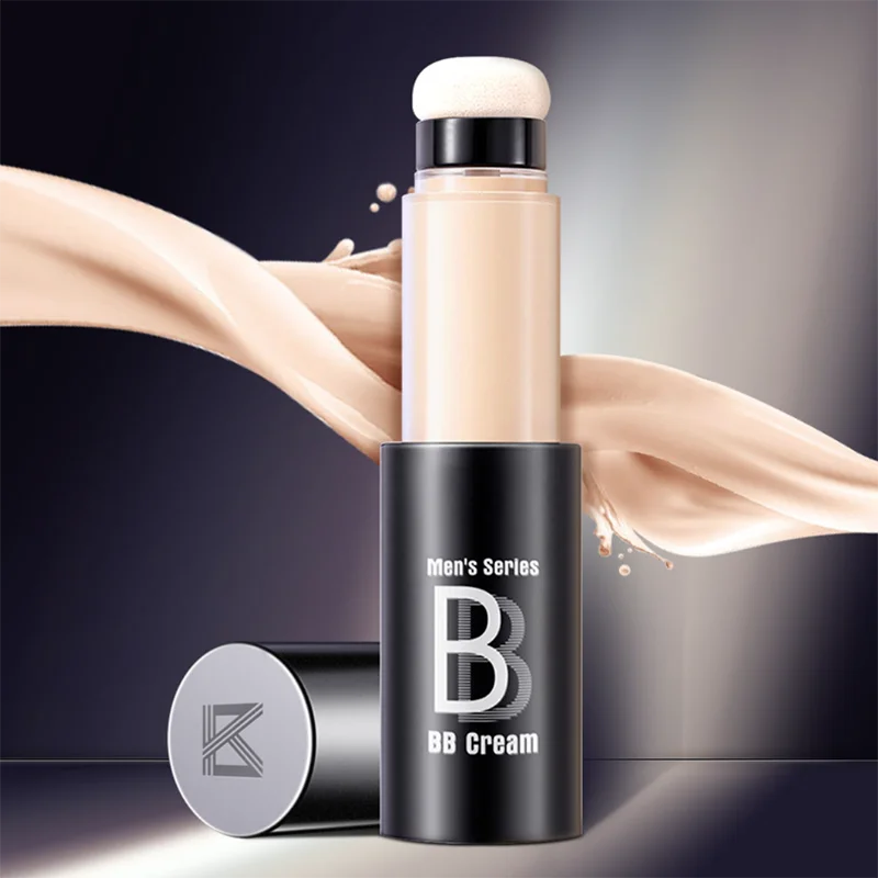 

BB Face Cream Foundation Stick For Men Fond De Teint Waterproof Body Whitening Creme Podkład Do Twarzy Base Maquillaje Coreana