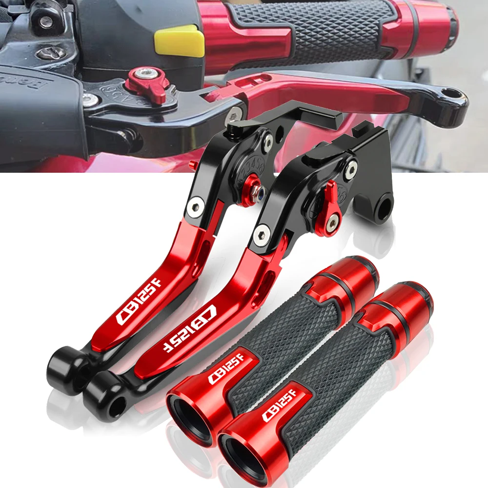 

CNC Aluminum Motorcycle For Honda CB125F 2016 Foldable Adjustable Brake Extendable Clutch Lever Hand Grips CB 125F CB 125 F Part