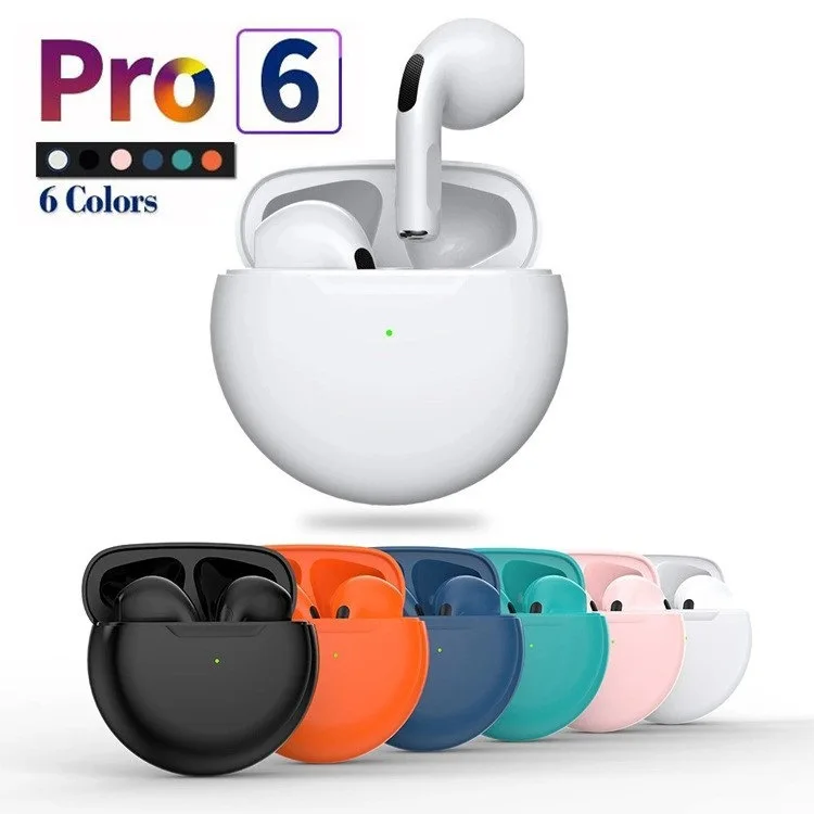 

PRO6 Wireless Bluetooth Headset TWS Running Yungong Stereo Binaural in Ear Noise Reduction Sports with Microphone Game Headset