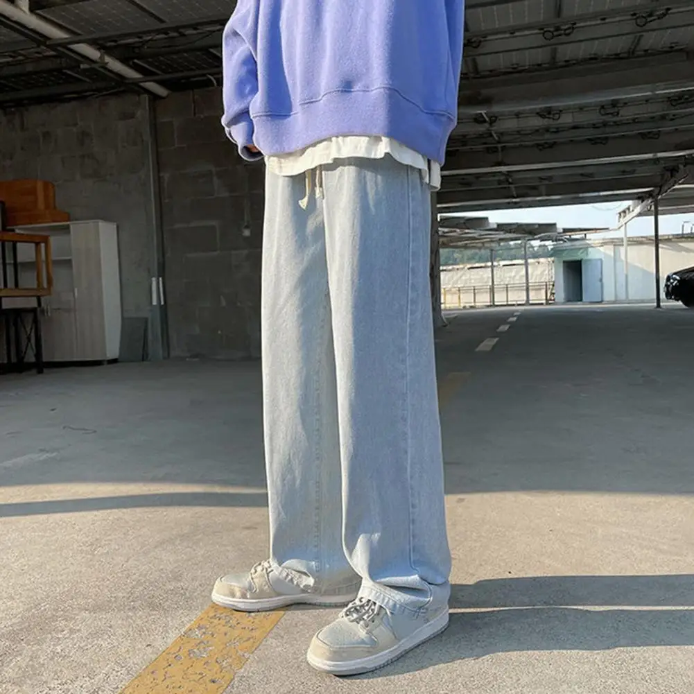 

Модные джинсовые брюки, прямые темпераментные Непринужденные джинсовые брюки со шнуровкой, джинсовые брюки, уличная одежда