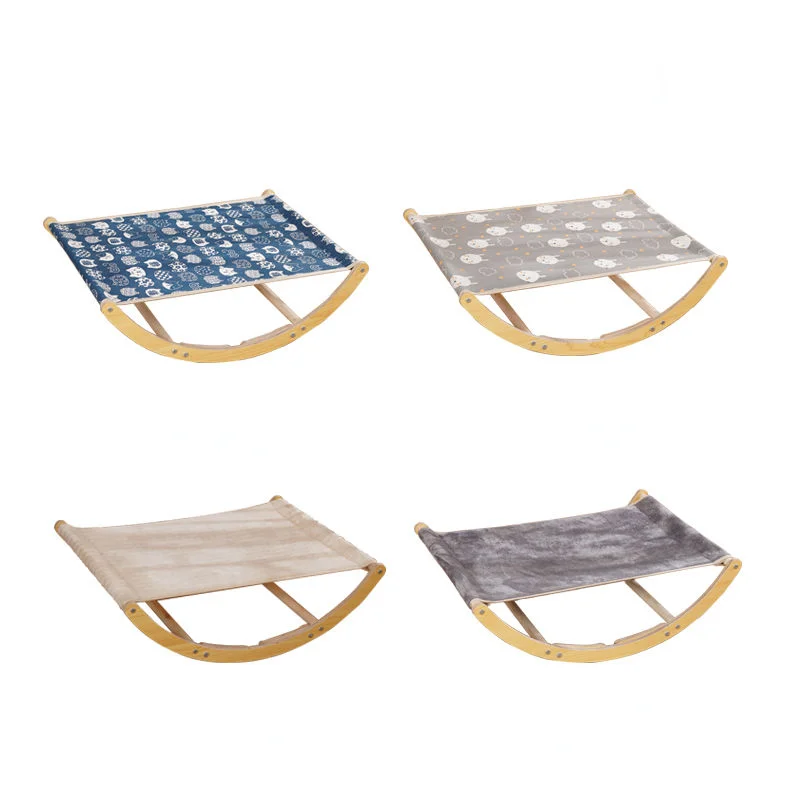 Подвесной гамак для кошек двойного назначения деревянное кресло-качалка