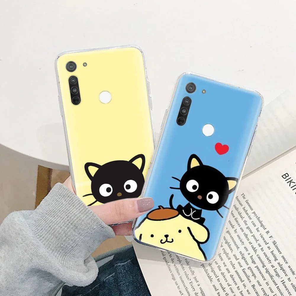 Мягкий чехол для Samsung A32 A33 A34 A35 A51 A52S A53 A54 A55 A71 A72 A73 F23 F54 M54 A10 A20 A30 A50 ZR11 Chococat