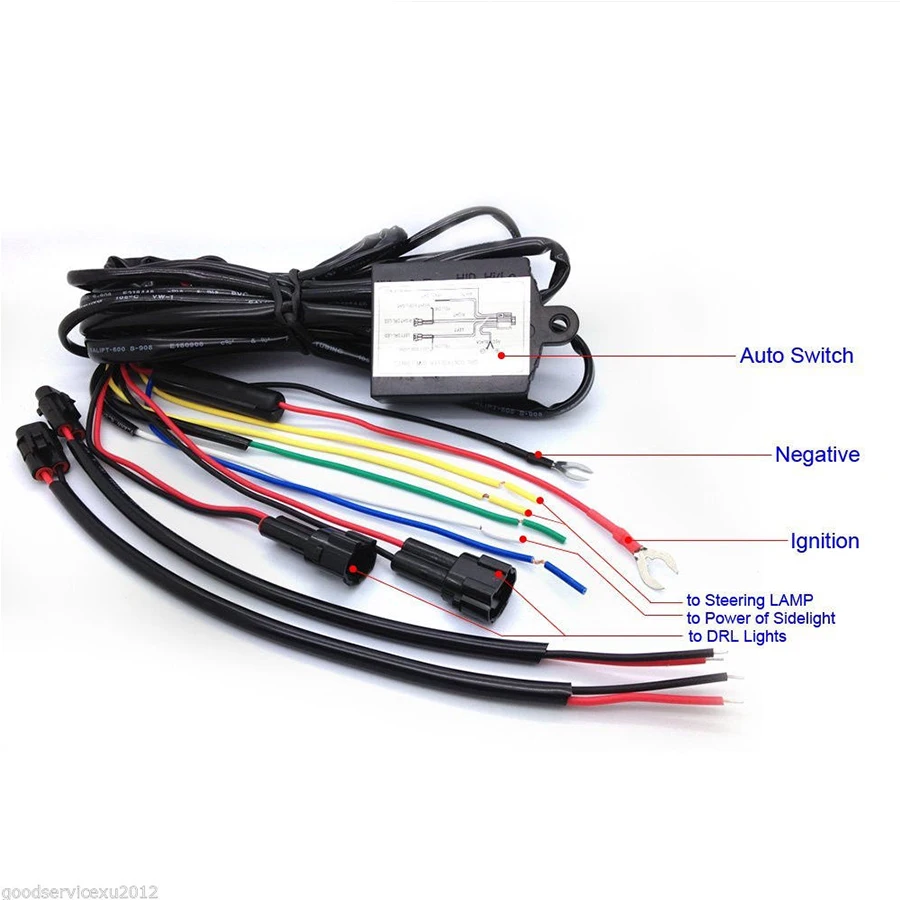 Автомобильные дневные ходовые огни автоматический модуль контроллера вкл/выкл