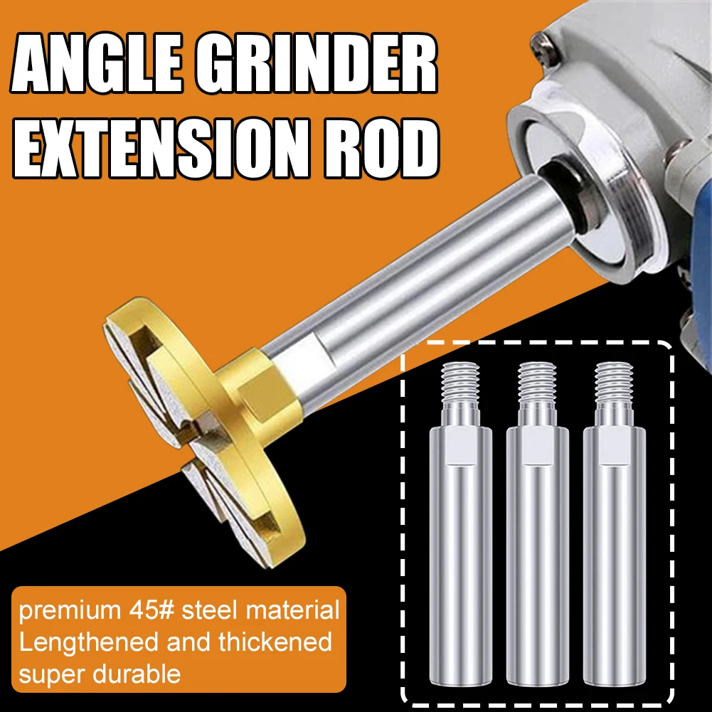 

3PCS M10 thread adapter Extension rod 80mm Angle Grinder Extension Connecting Rod For Polishing Pad Grinding Connecti