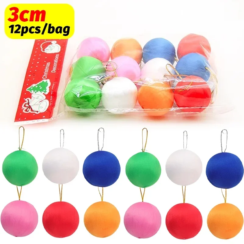 

Рождественские шары пенопластовые набор 6 шт.