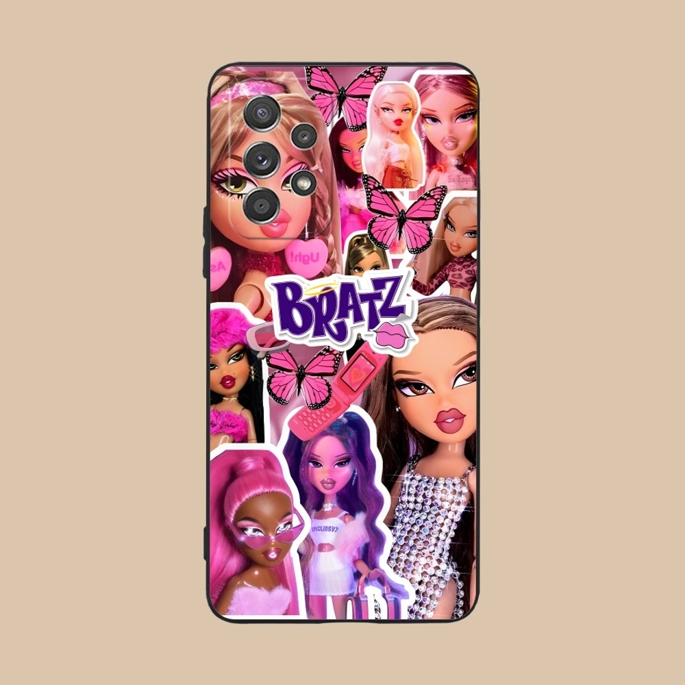 Цветной чехол для мобильного телефона с рисунком B-Bratz Samsung M55 35 15 54 34 14 33 23 13 42 32 22 F55