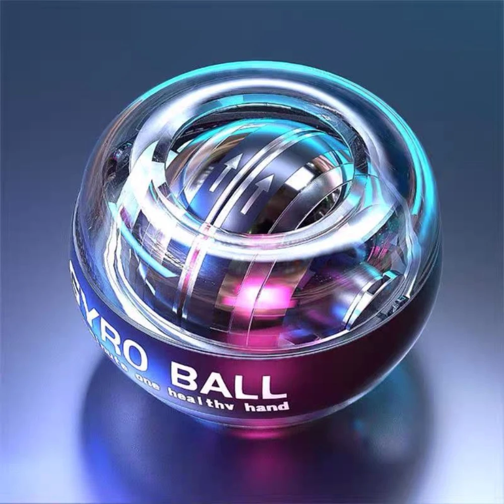 

LED Gyro Power Ball Auto Start Range Gyroscope Power Wrist Ball With Counter Arm Hand Muscle Strength Trainer Exercise Equipment