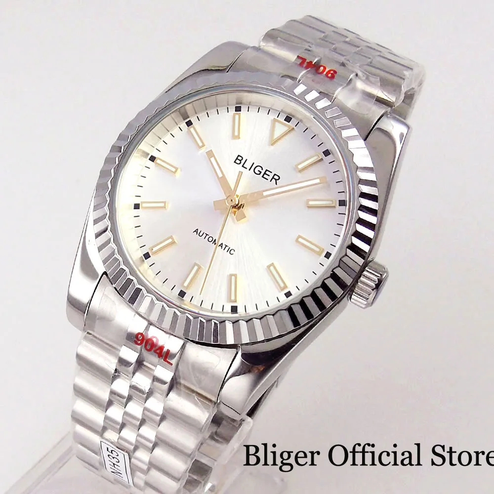 Мужские наручные часы с автоподзаводом 36 мм 39 |