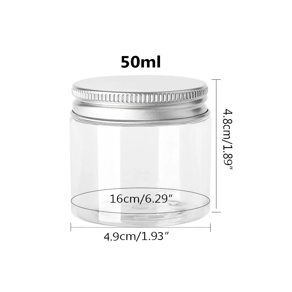 

Прозрачные пластиковые банки с крышкой, 15 размеров