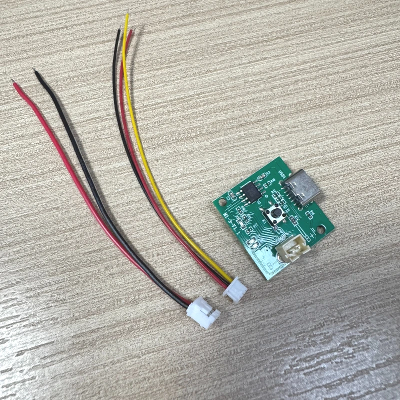 Фото Плата управления бесщеточным двигателем BLDC 1S DC 3.7V-4.2V 3A Mini ESC с портом зарядки Type-C №1